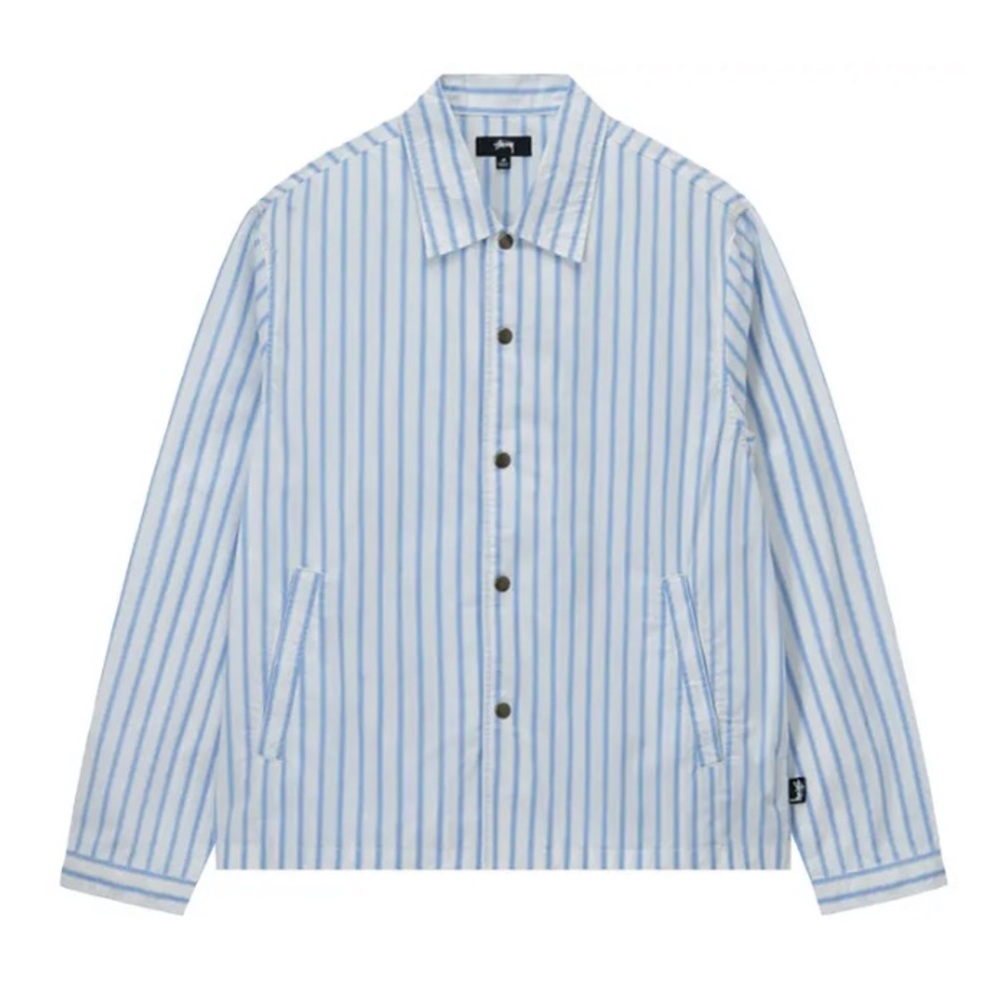 ✨ Stussy Coach Shirt in Stripe ✨